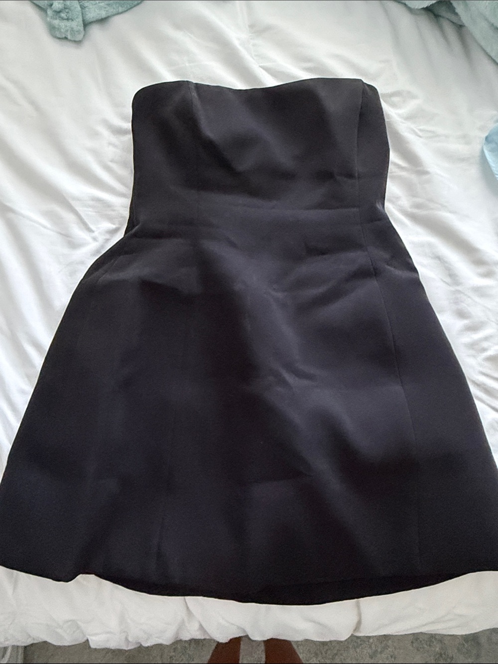 Meshki Neeka Strapless Bow Dress - Black